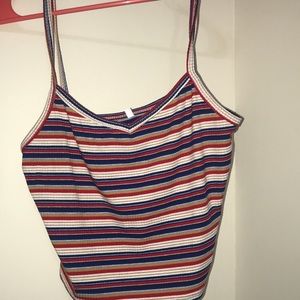 Stripped crop top